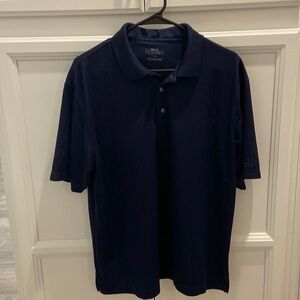 PGA tour navy polo Size Large